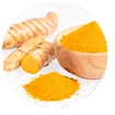 Fresh ginger root and ginger powder